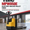 Yale MPW050E Electric Walkie Pallet C802 Service Repair Manual