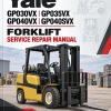 Yale GP030VX, GP035VX, GP040VX, GP040SVX Forklift C810 Service Repair Manual Yale GP030VX, GP035VX, GP040VX, GP040SVX Forklift C810 Service Repair Manual