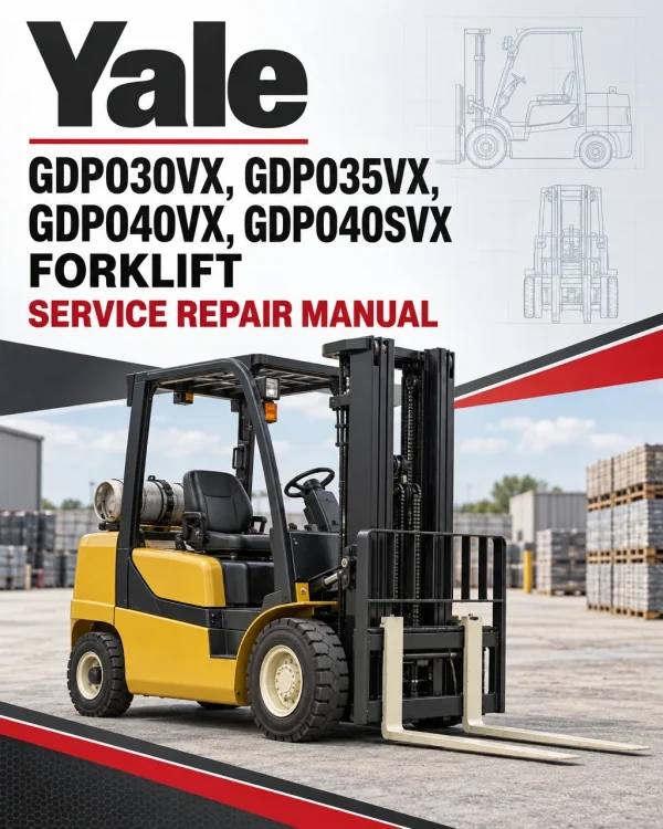Yale GDP030VX, GDP035VX, GDP040VX, GDP040SVX Forklift C810 Service Repair Manual Yale GDP030VX, GDP035VX, GDP040VX, GDP040SVX Forklift C810 Service Repair Manual