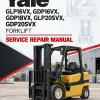 Yale GLP16VX, GDP16VX, GDP18VX, GDP18VX, GLP20SVX, GDP20SVX Forklift C810 Service Repair Manual