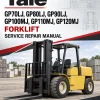 Yale GP70LJ, GP80LJ, GP90LJ, GP100MJ, GP110MJ, GP120MJ Forklift C813 Service Repair Manual