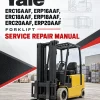 Yale ERC16AAF, ERP16AAF, ERC18AAF, ERP18AAF, ERC20AAF, ERP20AAF Forklift C814 Service Repair Manual