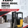 Yale NR035AE, NR040AE, NDR030AE Forklift C815 Service Repair Manual