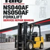 Yale NS040AF, NS050AF Forklift C816 Service Repair Manual Yale NS040AF, NS050AF Forklift C816 Service Repair Manual