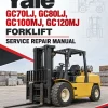 Yale GC70LJ, GC80LJ, GC100MJ, GC120MJ Forklift C818 Service Repair Manual