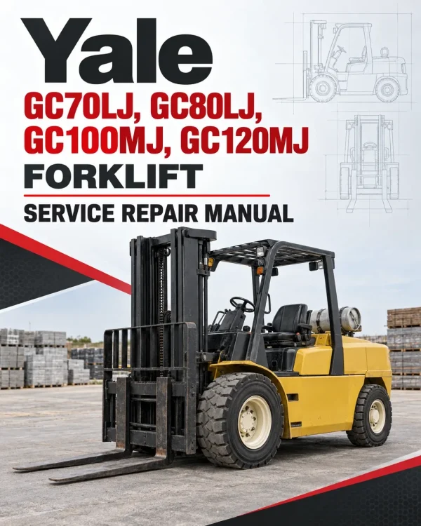 Yale GC70LJ, GC80LJ, GC100MJ, GC120MJ Forklift C818 Service Repair Manual