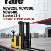 Yale MCW020E, MCW030E, MCW040E Stacker C819 Service Repair Manual Yale MCW020E, MCW030E, MCW040E Stacker C819 Service Repair Manual