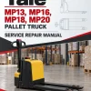 Yale MP13, MP16, MP18, MP20 Pallet Truck C841 Service Repair Manual