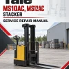 Yale MS10AC, MS12AC Stacker C846 Service Repair Manual Yale MS10AC, MS12AC Stacker C846 Service Repair Manual