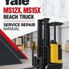 Yale MS12X, MS15X Reach Truck C847 Service Repair Manual