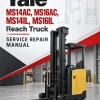 Yale MS14AC, MS16AC, MS14IL, MS16IL Reach Truck C852 Service Repair Manual