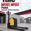 Yale MP20T, MP25T Pallet C854 Service Repair Manual Yale MP20T, MP25T Pallet C854 Service Repair Manual