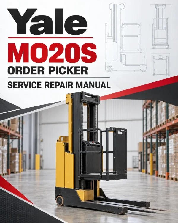 Yale MO20S Order Picker C858 Service Repair Manual