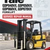 Yale GDP040VX, GDP050VX, GDP060VX, GDP070VX Forklift C875 Service Repair Manual Yale GDP040VX, GDP050VX, GDP060VX, GDP070VX Forklift C875 Service Repair Manual