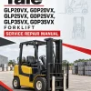 Yale GLP20VX, GDP20VX, GLP25VX, GDP25VX, GLP35VX, GDP35VX Forklift C875 Service Repair Manual