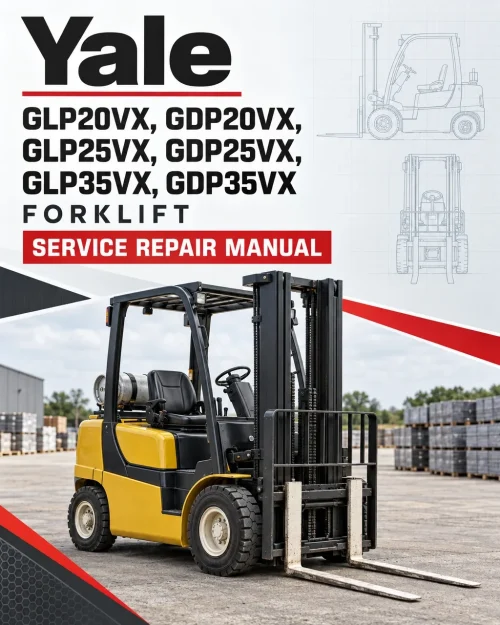 Yale GLP20VX, GDP20VX, GLP25VX, GDP25VX, GLP35VX, GDP35VX Forklift C875 Service Repair Manual Yale GLP20VX, GDP20VX, GLP25VX, GDP25VX, GLP35VX, GDP35VX Forklift C875 Service Repair Manual