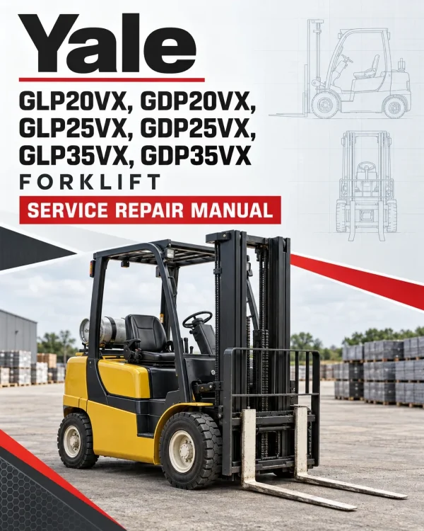 Yale GLP20VX, GDP20VX, GLP25VX, GDP25VX, GLP35VX, GDP35VX Forklift C875 Service Repair Manual