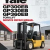 Yale GP300EB, GP330EB, GP360EB C877 Forklift Service Repair Manual Yale GP300EB, GP330EB, GP360EB C877 Forklift Service Repair Manual