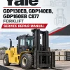 Yale GDP130EB, GDP140EB, GDP160EB C877 Forklift Service Repair Manual Yale GDP130EB, GDP140EB, GDP160EB C877 Forklift Service Repair Manual