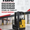 Yale ESC030AD, ESC035AD, ESC040AD Stand Up Forklift C883 Series Repair Manual Yale ESC030AD, ESC035AD, ESC040AD Stand Up Forklift C883 Series Repair Manual