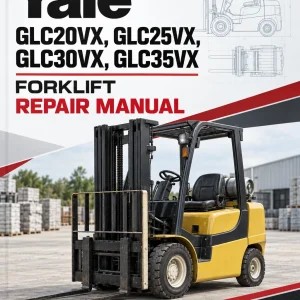 Yale GLC20VX, GLC25VX,GLC30VX, GLC35VX Forklift C910 Series Repair Manual