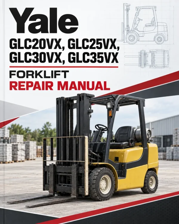 Yale GLC20VX, GLC25VX,GLC30VX, GLC35VX Forklift C910 Series Repair Manual Yale GLC20VX, GLC25VX,GLC30VX, GLC35VX Forklift C910 Series Repair Manual