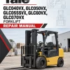 Yale GLC040VX, GLC050VX, GLC055SVX, GLC60VX, GLC070VX Forklift C910 Series Repair Manual Yale GLC040VX, GLC050VX, GLC055SVX, GLC60VX, GLC070VX Forklift C910 Series Repair Manual