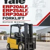 Yale ERP20ALF, ERP25ALF, ERP30ALF Forklift D216 Series Repair Manual