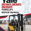 Yale ERC16ATF, ERC18ATF, ERC20ATF Forklift D807 Series Repair Manual