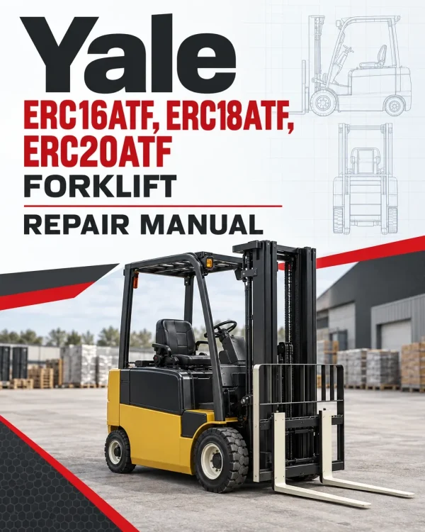 Yale ERC16ATF, ERC18ATF, ERC20ATF Forklift D807 Series Repair Manual