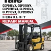 Yale GDP016VX, GDP018VX, GDP020SVX, GLP016VX, GLP018VX, GLP020SVX Forklift D810 Series Repair Manual