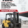 Yale GC70LJ, GC80LJ, GC80LJBCS, GC100MJ, GC100MJBCS, GC120MJ, GC120MJSPRS Forklift D818 Series Repair Manual