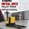 Yale MP20L, MP22 Pallet Truck D482 Series Repair Manual