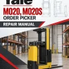 Yale MO20, MO20S Order Picker D857 Series Repair Manual