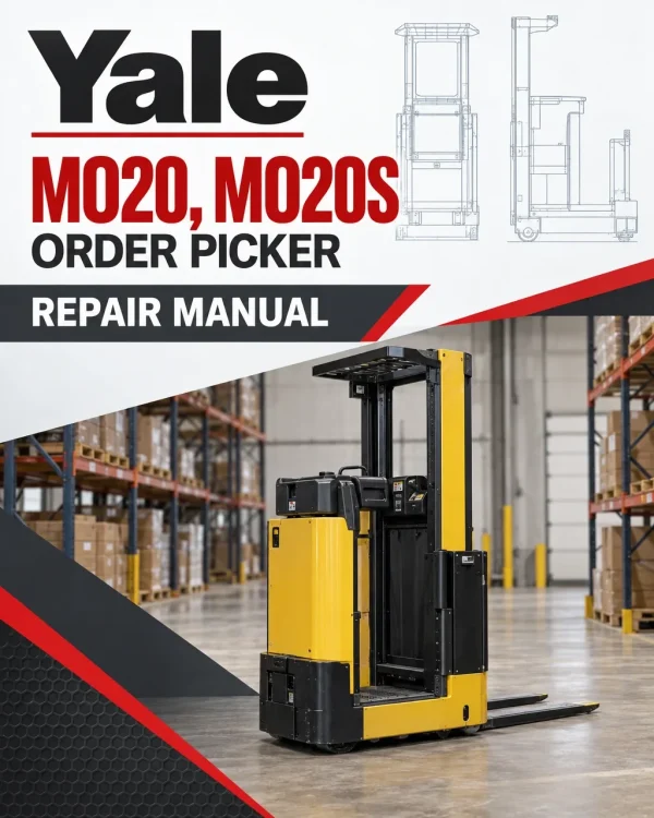 Yale MO20, MO20S Order Picker D857 Series Repair Manual