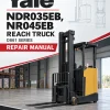 Yale NDR035EB, NR045EB Reach Truck D861 Series Repair Manual