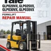 Yale GLP020VX, GLP025VX, GLP030VX, GLP035VX Forklift D875 Series Repair Manual