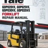 Yale GDP020VX, GDP025VX, GDP030VX, GDP035VX Forklift D875 Series Repair Manual