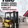 Yale GP040VX, GP050VX, GP060VX, GP070VX Forklift D875 Series Repair Manual Yale GP040VX, GP050VX, GP060VX, GP070VX Forklift D875 Series Repair Manual