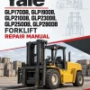 Yale GLP170DB, GLP190DB, GLP210DB, GLP230DB, GLP250DB, GLP280DB Forklift D877 Series Repair Manual Yale GLP170DB, GLP190DB, GLP210DB, GLP230DB, GLP250DB, GLP280DB Forklift D877 Series Repair Manual