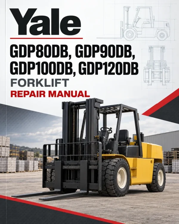 Yale GDP80DB, GDP90DB, GDP100DB, GDP120DB Forklift D876 Series Repair Manual Yale GDP80DB, GDP90DB, GDP100DB, GDP120DB Forklift D876 Series Repair Manual