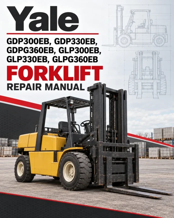 Yale GDP300EB, GDP330EB, GDPG360EB, GLP300EB, GLP330EB, GLPG360EB Forklift D877 Series Repair Manual Yale GDP300EB, GDP330EB, GDPG360EB, GLP300EB, GLP330EB, GLPG360EB Forklift D877 Series Repair Manual