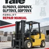 Yale GLP60VX, GDP60VX, GLP70VX, GDP70VX Forklift D878 Series Repair Manual