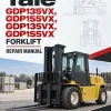 Yale GDP135VX, GDP155VX, GDP135VX, GDP155VX Forklift D878 Series Repair Manual