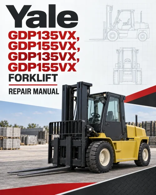 Yale GDP135VX, GDP155VX, GDP135VX, GDP155VX Forklift D878 Series Repair Manual Yale GDP135VX, GDP155VX, GDP135VX, GDP155VX Forklift D878 Series Repair Manual