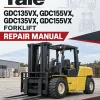 Yale GDC135VX, GDC155VX, GDC135VX, GDC155VX Forklift D879 Series Repair Manual Yale GDC135VX, GDC155VX, GDC135VX, GDC155VX Forklift D879 Series Repair Manual