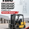 Yale ERC20AGF,ERC25AGF, ERC30AGF Forklift E108 Series Repair Manual Yale ERC20AGF,ERC25AGF, ERC30AGF Forklift E108 Series Repair Manual