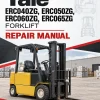 Yale ERC040ZG, ERC050ZG, ERC060ZG, ERC065ZG Forklift E108 Series Repair Manual