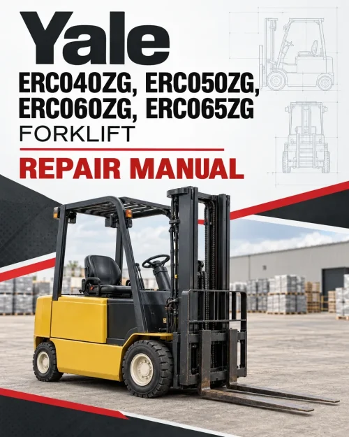 Yale ERC040ZG, ERC050ZG, ERC060ZG, ERC065ZG Forklift E108 Series Repair Manual Yale ERC040ZG, ERC050ZG, ERC060ZG, ERC065ZG Forklift E108 Series Repair Manual