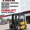 Yale GDP020RF, GDP025RF, GDP030RF, GDP020TF, GDP025TF, GDP030TF Forklift E177 Series Repair Manual